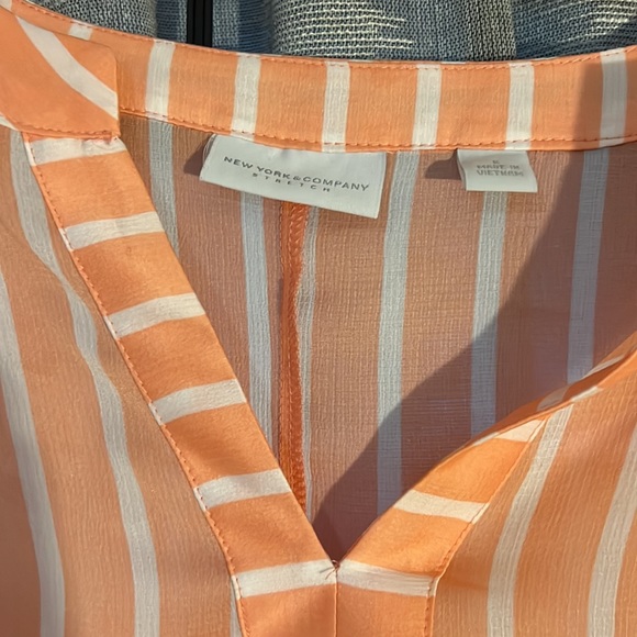 Hi low striped beach top - Picture 2 of 5
